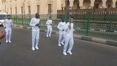 انطلاق شعلة الأولمبياد من الجامع الأزهر ووصولها إلى مقر الاتحاد الأفريقي بحرم الجامعة بمدينة نصر