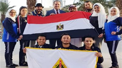 منتخب جامعة بنها للفلكلور الشعبي يشارك في مهرجان الملك عبد العزيز للإبل