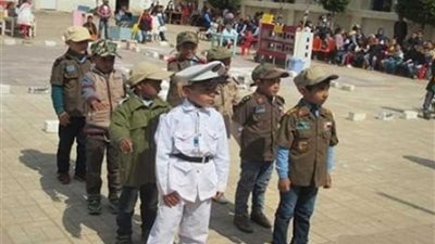 بالأغاني الوطنية: مدارس كفر الشيخ تحتفل بيوم الشهيد.. صور