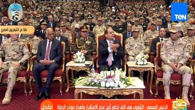 أول تعليق من السيسي على حادث محطة مصر (فيديو)