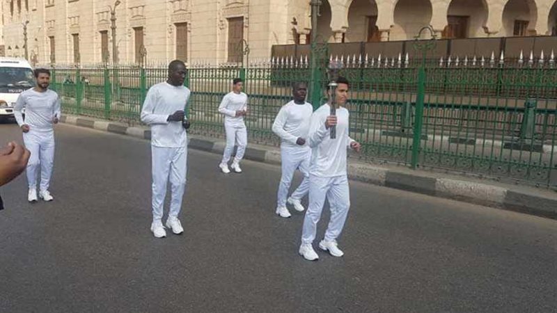 انطلاق شعلة الأولمبياد