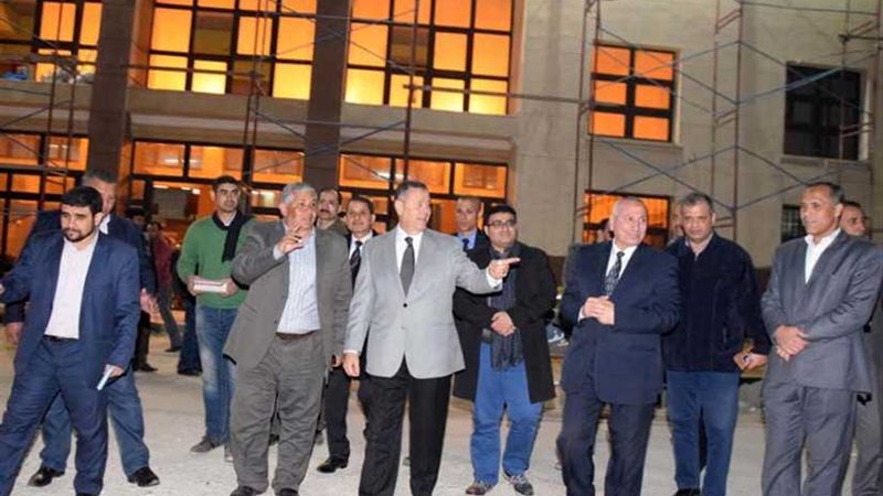 محافظ بني سويف يتفقد