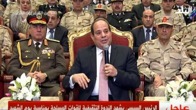 نص كلمة الرئيس السيسي