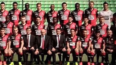 رين يهزم كان 3 - 1 في الدوري الفرنسي لكرة القدم