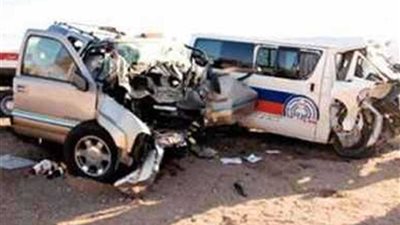 مصرع سائق في حادث تصادم بالطريق الصحراوي بالبحيرة