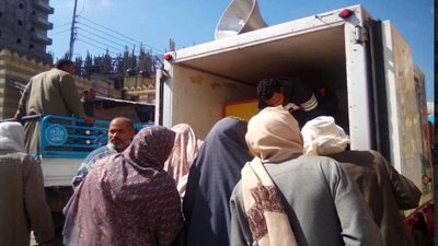 سيارات لبيع اللحوم بأسعار مخفضة بالمحمودية