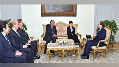 الرئيس السيسى يستقبل وزيرة خارجية النرويج بحضور سامح شكرى