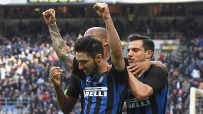 انتر ميلان يفوز علي سبال 2ـصفر في الدوري الايطالي