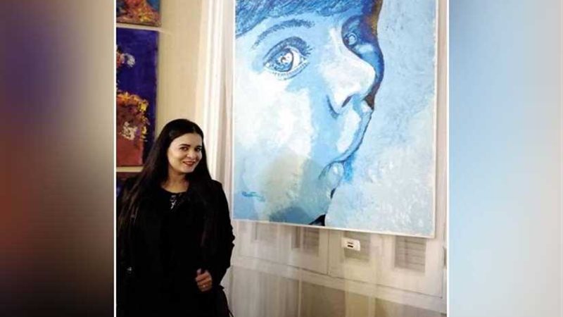 الفنانة كريسيتن صفوت