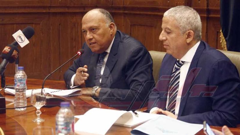 وزير الخارجية أمام