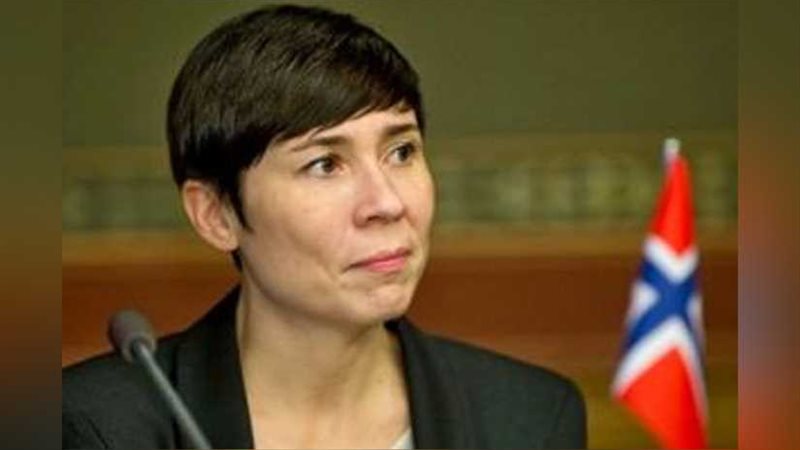 وزيرة خارجية النرويج