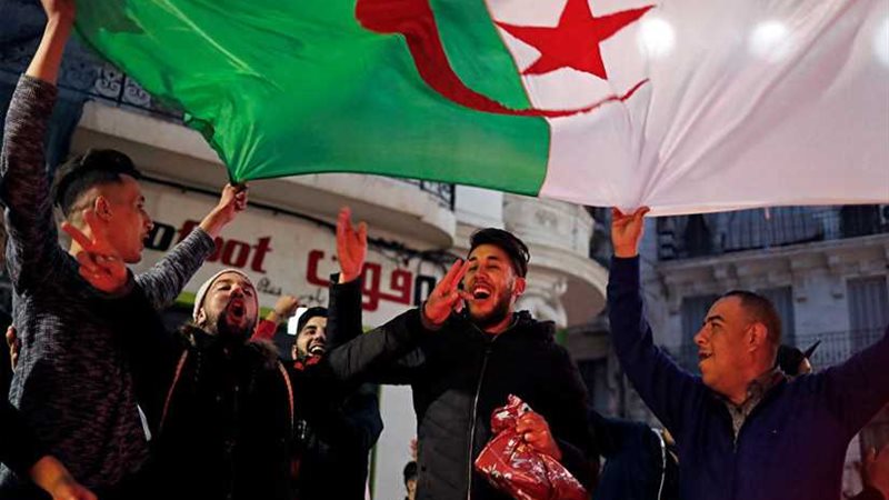 رد فعل الشارع الجزائري