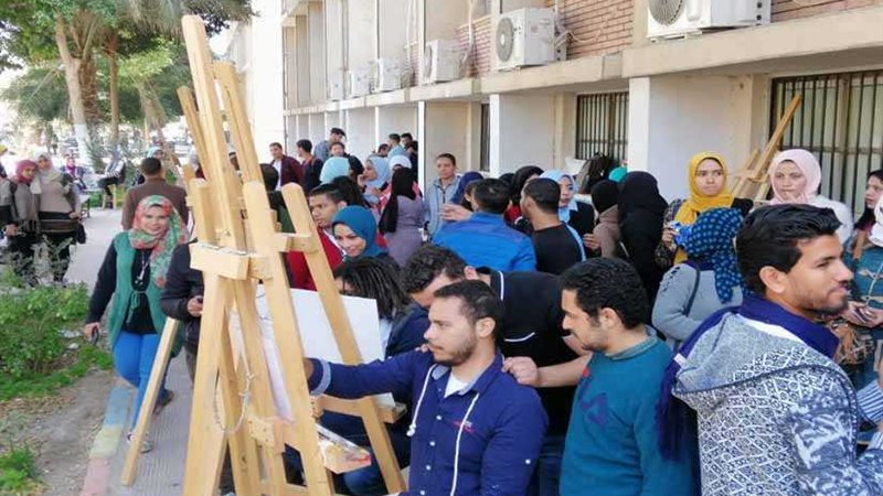 طلاب فنية المنيا