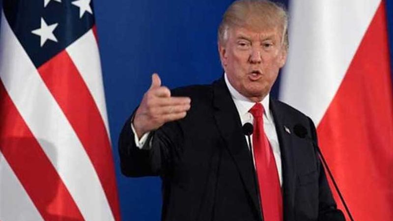 ترامب عن تحطم الطائرة