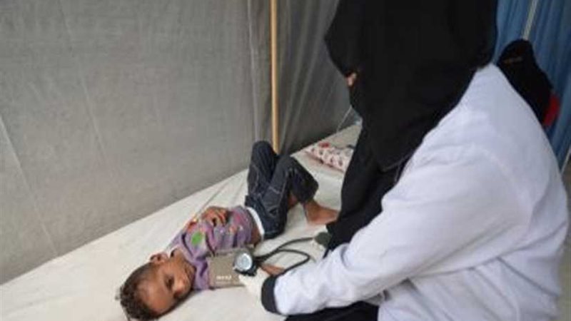 100 حالة إصابة بالكوليرا