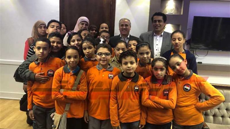 طلاب مدرسة عمار بن