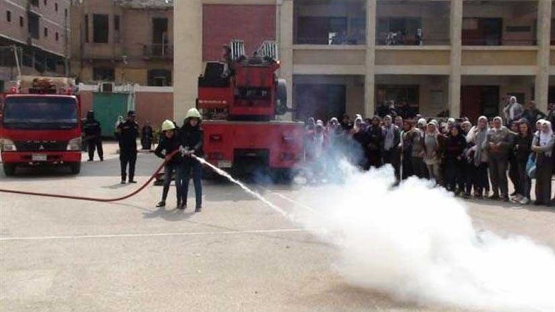 الحماية المدنية بالمنوفية