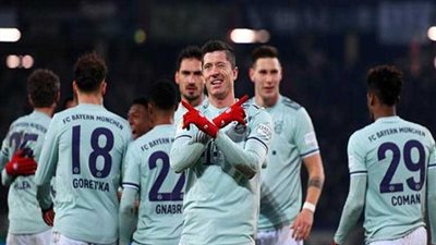 «ليفاندوفيسكي» يقود هجوم بايرن ميونخ لمواجهة ليفربول في دوري الأبطال