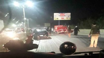 إصابة سائق في حادث تصادم بطريق (كفر شكر - المنصورة)