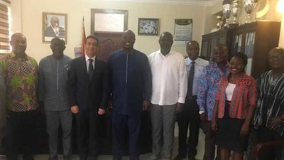 وزير الرياضة الغاني يرأس وفد بلاده في ملتقى الشباب العربي والأفريقي بأسوان