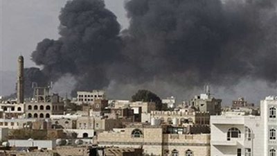 تحالف دعم الشرعية في اليمن يقصف معدات عسكرية للحوثيين بمحافظة حجة