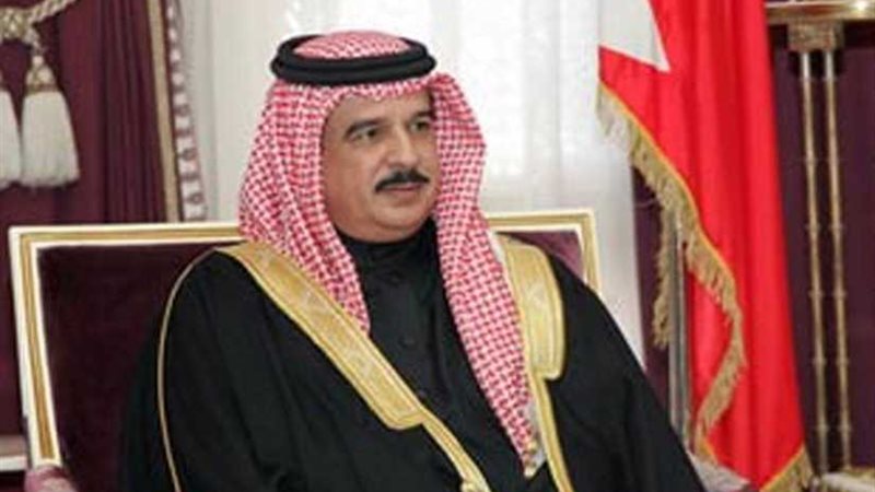 ملك البحرين يشكر