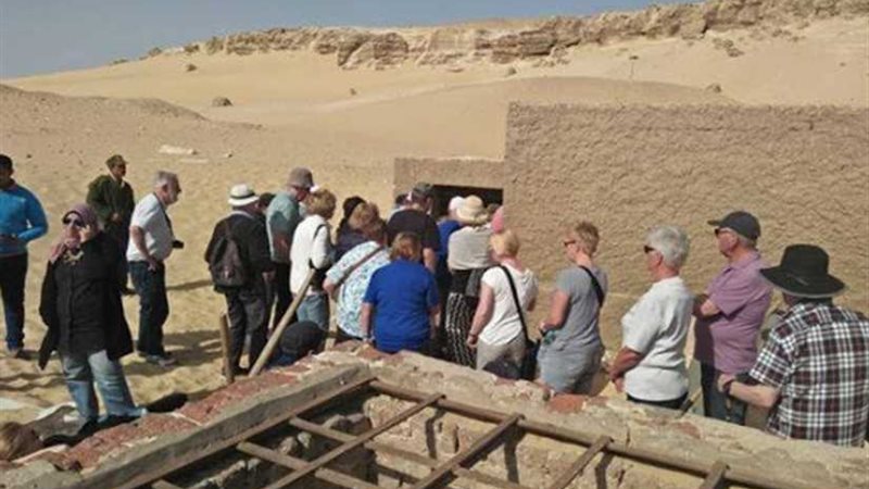 وفد ألماني يزور آثار