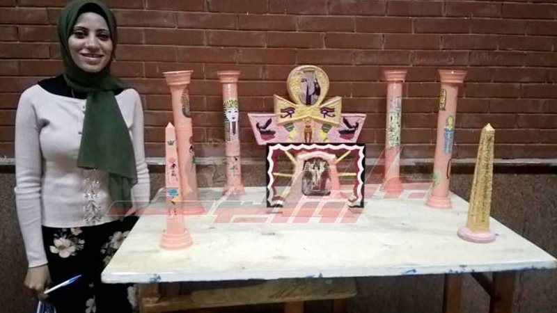 براويز فرعونية بمعرض