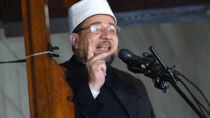 وزير الأوقاف ينعي