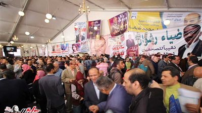 عاجل| 4566 عضوا شاركوا في انتخابات نقابة الصحفيين‎