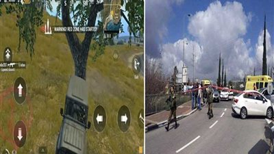 فلسطينى أعزل يطبق 