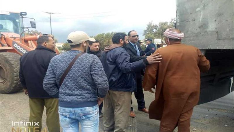 انقلاب سيارة نقل