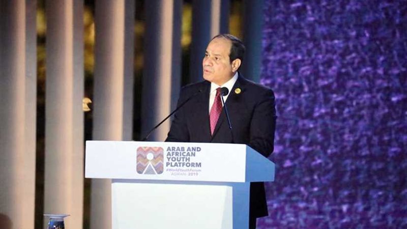 الرئيس السيسي يطلق