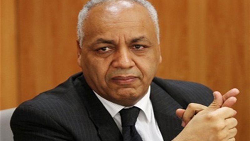 مصطفى بكرى خلال زيارته