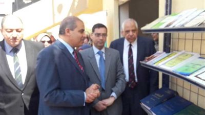 افتتاح معرض للكتاب بجامعة الازهر بالتعاون مع 