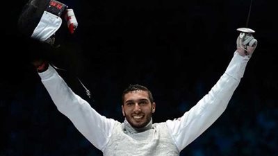 علاء أبو القاسم يصعد لدور الـ32 في بطولة الجائزة الكبرى لسلاح الشيش