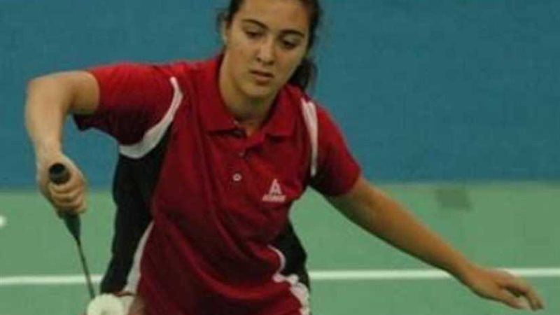 هادية حسني بطلة الريشة