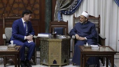 الإمام الأكبر لوفد جامعة الفارابي الكازاخية: الأزهر حريص على دعم المؤسسات التعليمية في العالم الإسلامي