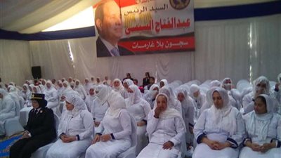 الداخلية تفرج عن الغارمات تنفيذا لمبادرة الرئيس.. صور