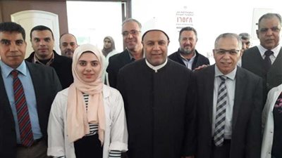 الأمير وسلمان يتفقدان مستشفى طب الأزهر بدمياط