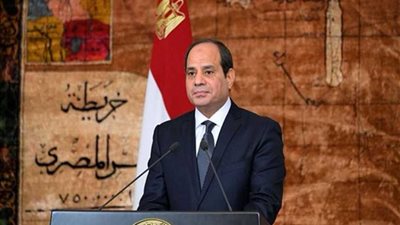الرئيس السيسي يشيد بالإصلاح الأقتصادى ويوجه التحية للشعب المصرى