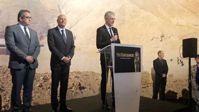 مؤتمر صحفي عالمي قبل الافتتاح الرسمي لمعرض 