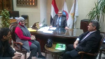 طب بنها يبحث التعاون مع مؤسسة خيرية بالإمارات