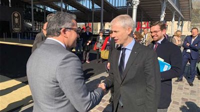 افتتاح معرض الملك توت عنخ آمون بالعاصمة الفرنسية باريس