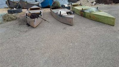 ضبط قوارب وأدوات وشباك الصيد في بحيرة البردويل خلال فترة منع الصيد