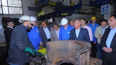 الوزير يقوم بجولة تفقدية استمرت 6ساعات على محطات السكة الحديد