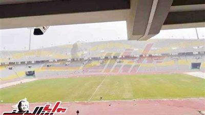 بالصور.. تطوير استاد برج العرب قبل القمة