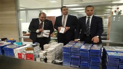 مطار القاهرة: إحباط تهريب كمية من الإلكترونيات المهربة