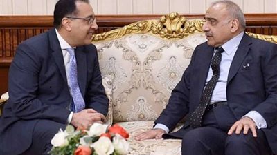 رئيسا وزراء مصر والعراق يشهدان الملتقى الاقتصادى والتجارى