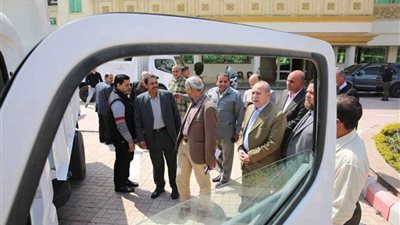 10 سيارات جديدة بتكلفة 4 ملايين جنيه دعما لجهاز النظافة بـ